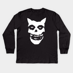 Misfits Cat Kids Long Sleeve T-Shirt